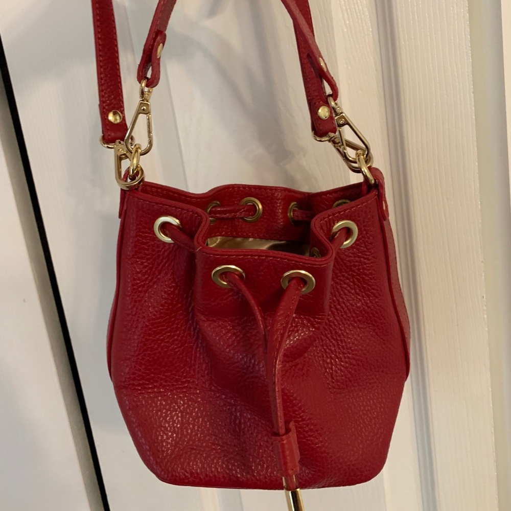 Italian leather crossbody